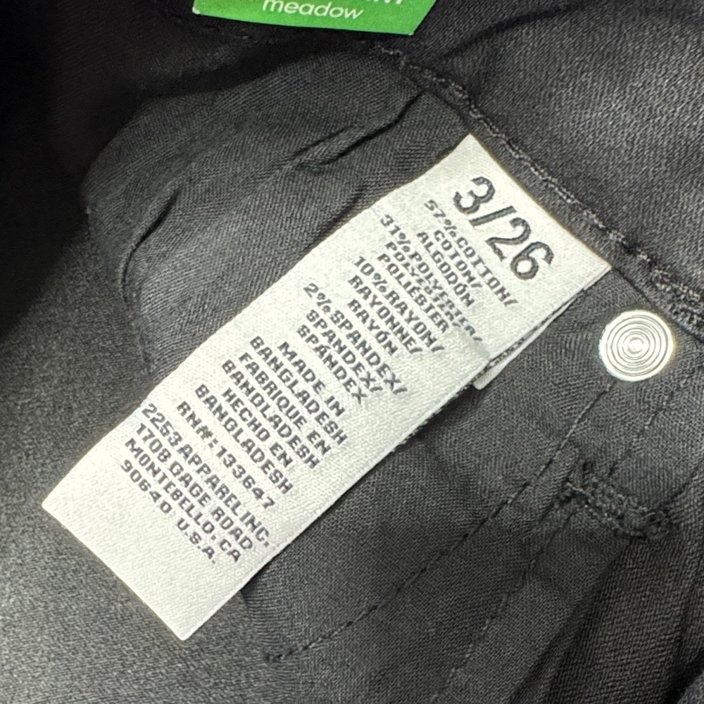 Celebrity Pink black denim ankle Jeans NWT 3/26 - Picture 11 of 12